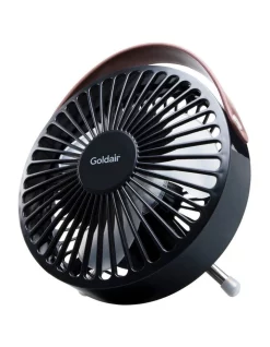 Coupon ???? Goldair USB Mini Desk Fan In Black ????