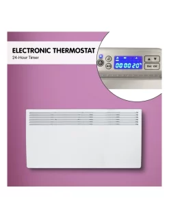 Flash Sale ???? Levante 2400W Electric Panel Heater Wifi Thermostat Castors NDM-24WT ???? -Devanti Shop unnamed file 1120