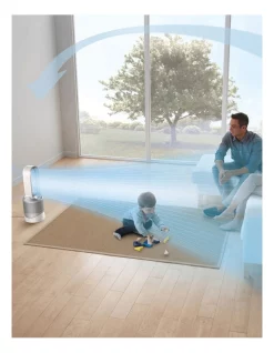 Budget ???? Dyson Pure Hot Cool Link Air Purifier 308008 01 In White/Silver ???? -Devanti Shop unnamed file 1165