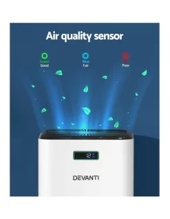 Hot Sale ???? Devanti Air Purifier Home Purifiers HEPA Filter In White ???? -Devanti Shop unnamed file 1190