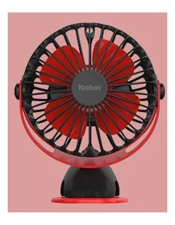 Best reviews of ???? Yoobao Black Noiseless Mini Clip Fan ⌛