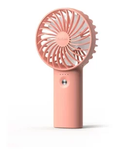 Promo ✨ Yoobao Pink Mini Fan & Power Bank ????