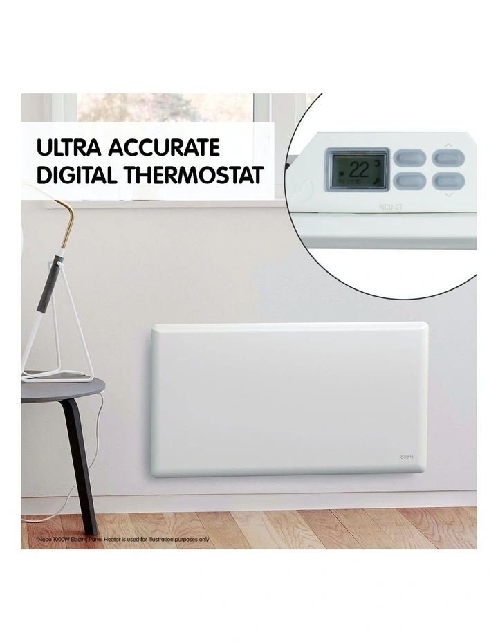 Nobo 2000W NTL4T20 Electric Panel Heater w/ Timer Thermostat & Castors Hot Sale ???? Nobo 2000W NTL4T20 Electric Panel Heater W/ Timer Thermostat & Castors ???? -Devanti Shop unnamed file 1411