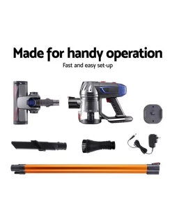 Best Pirce ???? Devanti Handheld Vacuum Cleaner Cordless Stick Handstick Car Vac Bagless 2-Speed LED Headlight ???? -Devanti Shop unnamed file 455