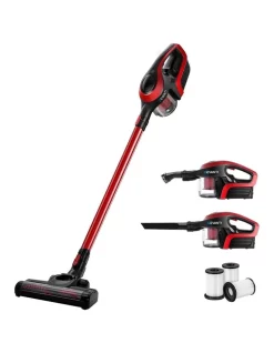 Outlet π Devanti Cordless Handheld Vacuum VAC-CL-FT-150-RD-BK π