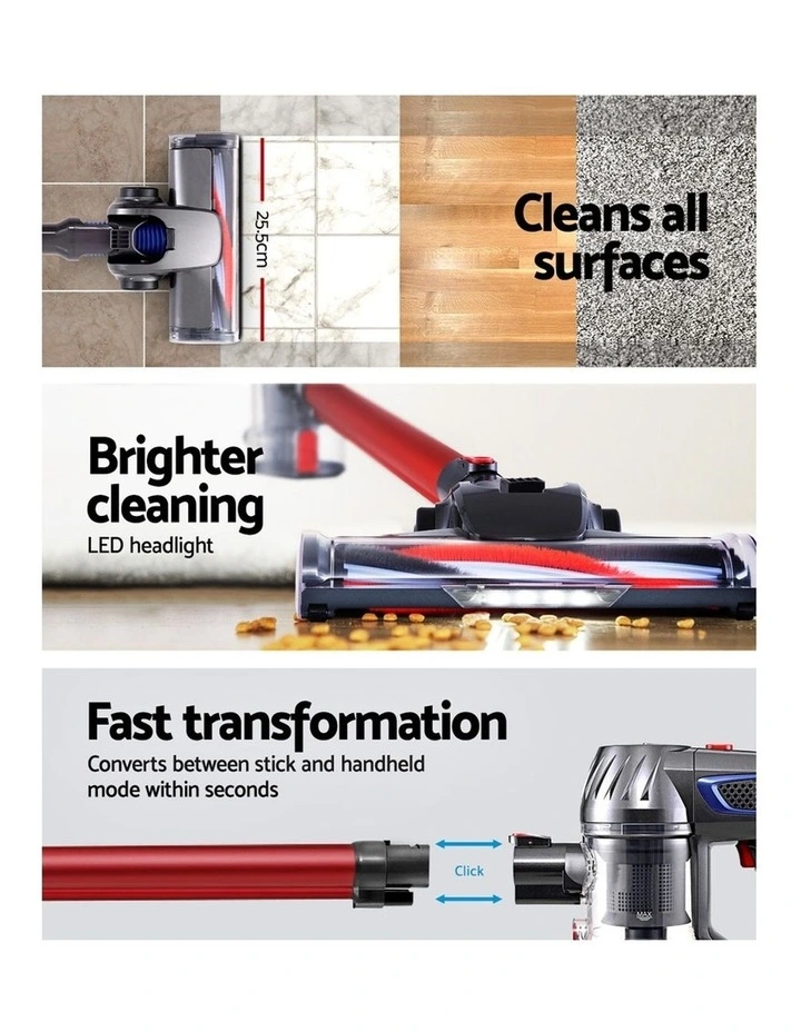 Handheld Vacuum Cleaner Cordless Stick Handstick Vac Bagless 2-Speed Headlight Red Coupon ⭐ Devanti Handheld Vacuum Cleaner Cordless Stick Handstick Vac Bagless 2-Speed Headlight Red ❤️ -Devanti Shop unnamed file 499