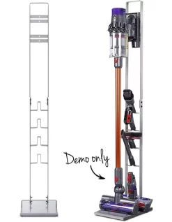 Deals ???? Artiss Freestanding Dyson Vacuum Stand Rack Holder Cordless Handheld Cleaner V6 7 8 V10 V11 Silver ????