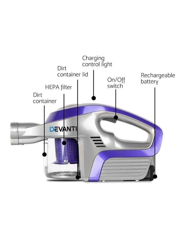 Cordless 150W Handstick Vacuum Cleaner Purple and Grey Budget ⌛ Devanti Cordless 150W Handstick Vacuum Cleaner Purple And Grey ⌛ -Devanti Shop unnamed file 517