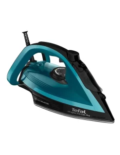 Cheapest ???? Tefal UltraGlide Anti-Calc Plus Steam Iron Black/Aqua FV5873 ❤️