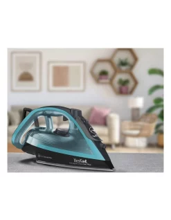 Cheapest ???? Tefal UltraGlide Anti-Calc Plus Steam Iron Black/Aqua FV5873 ❤️ -Devanti Shop unnamed file 604