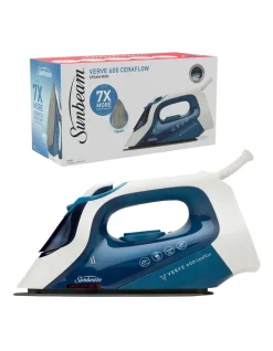 Coupon ???? Sunbeam Verve 600 Ceraflow Steam Iron Blue SRC6000 ????