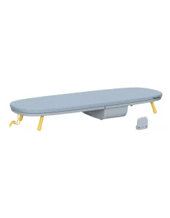 Deals ???? Joseph Joseph Pocket Folding Table-Top Ironing Board Grey/Yellow 50009 ⭐
