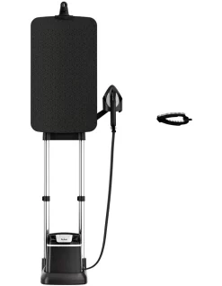 Outlet ???? Tefal Ixeo Plus All In One Ironing And Steaming Solution In Black QT1510 ????