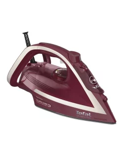 Buy ✔️ Tefal UltraGliss Anti-Calc Plus Steam Iron In Red FV6845 ✔️