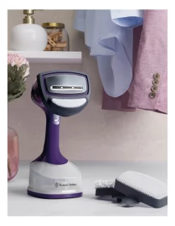 Budget ❤️ Russell Hobbs Handheld Steamer Purple RHC400 ✨ -Devanti Shop unnamed file 778