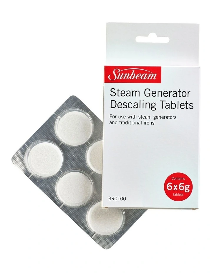 Steam Station Descaling Tablets SR0100 6 Pack Promo ???? Sunbeam Steam Station Descaling Tablets SR0100 6 Pack ???? -Devanti Shop unnamed file 914