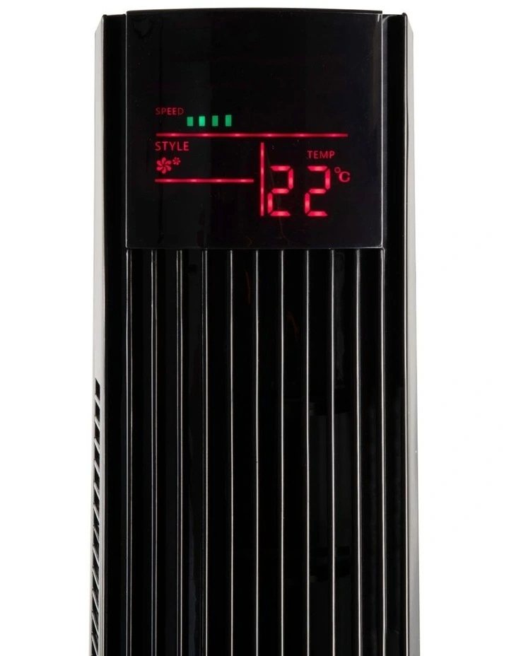 Tower Fan with Remote 91cm in Black Outlet ???? Goldair Tower Fan With Remote 91cm In Black ???? -Devanti Shop unnamed file 983