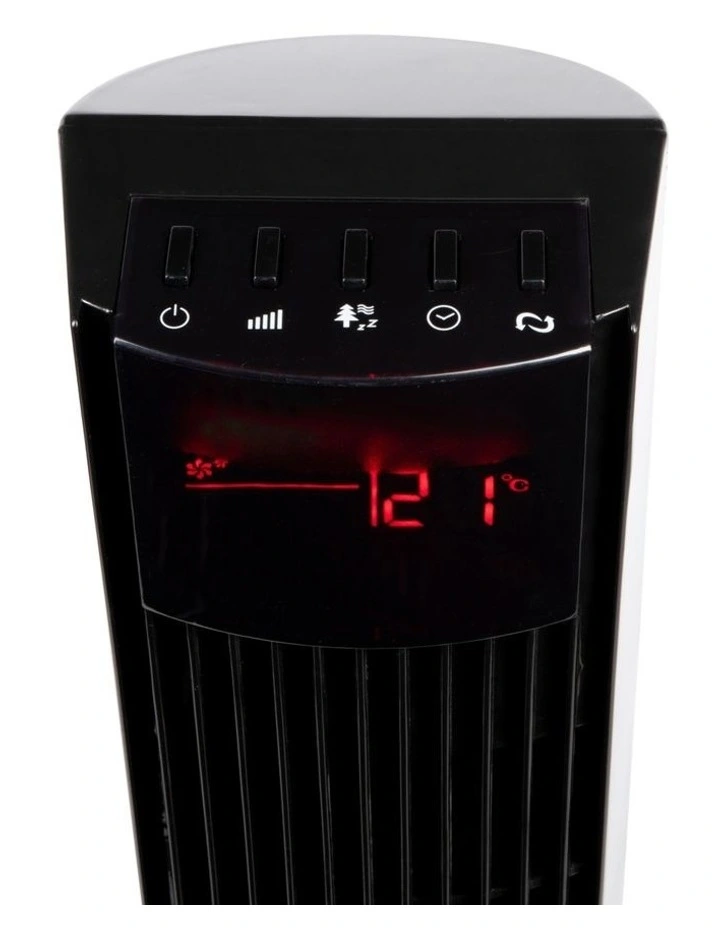 Tower Fan with Remote 91cm in Black Outlet ???? Goldair Tower Fan With Remote 91cm In Black ???? -Devanti Shop unnamed file 984