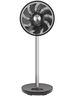 Buy ???? Breville The Standing 3D Connect Air Circulator Black/Stainless Steel LPF308GRY ✔️