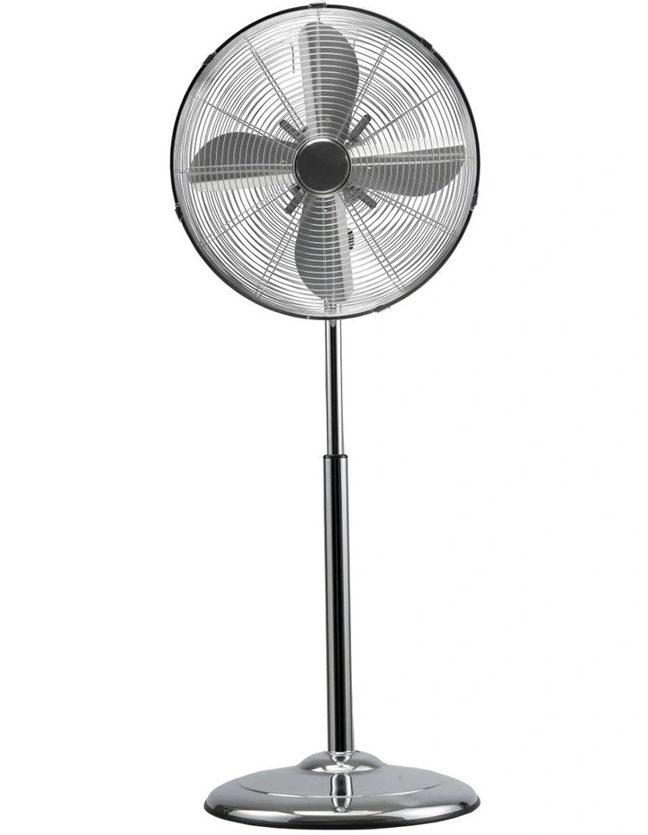 Pedestal Fan 40cm in Chrome Promo ???? Goldair Pedestal Fan 40cm In Chrome ???? -Devanti Shop unnamed file 991