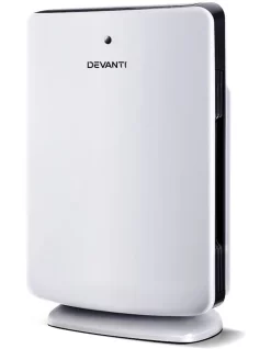 Brand new 𧨠Devanti Air Purifier Odour Sensor HEPA Filter In White π―